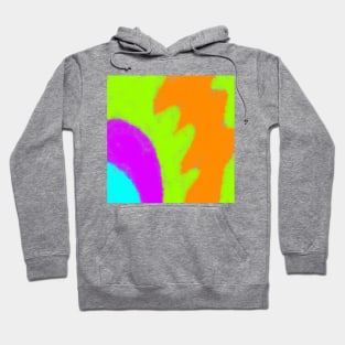 Colorful abstract texture watercolor art design Hoodie